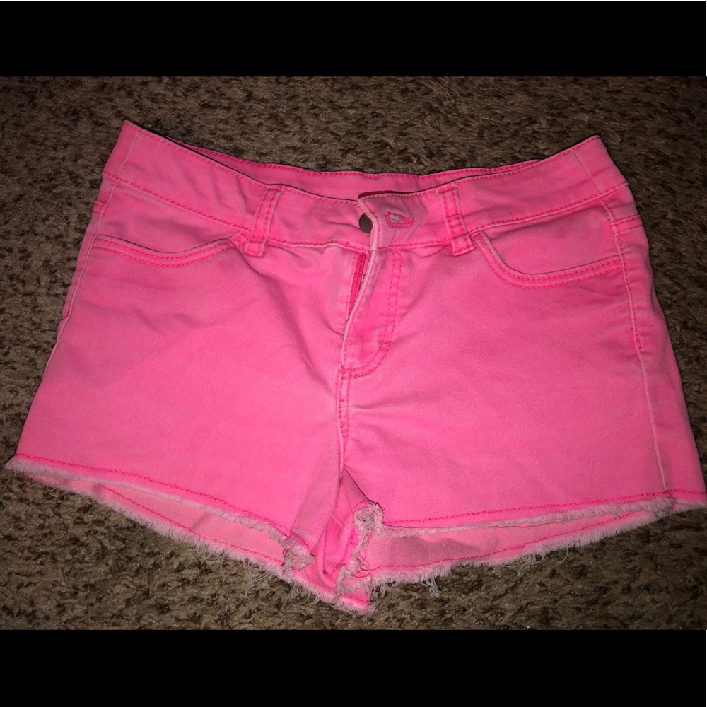 Pink shorts